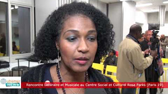 [Vidéo]HEXAGONE. Rencontre littéraire et musicale au centre social et culturel Rosa Parks à Paris