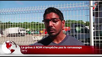 [Vidéo] Le point sur la grève à Rom. (canal 10)