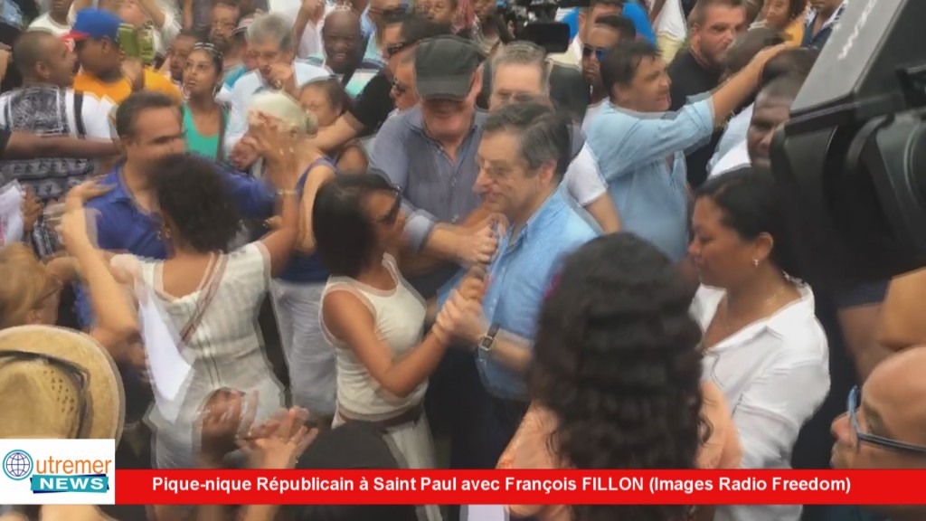 [Vidéo] REUNION. Pique-nique à saint Paul avec François FILLON (Images Radio Free dom)