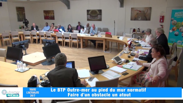 [Vidéo] HEXAGONE. Publication d’un rapport concernant les normes techniques dans le secteur du bâtiment et des travaux publics en Outre mer