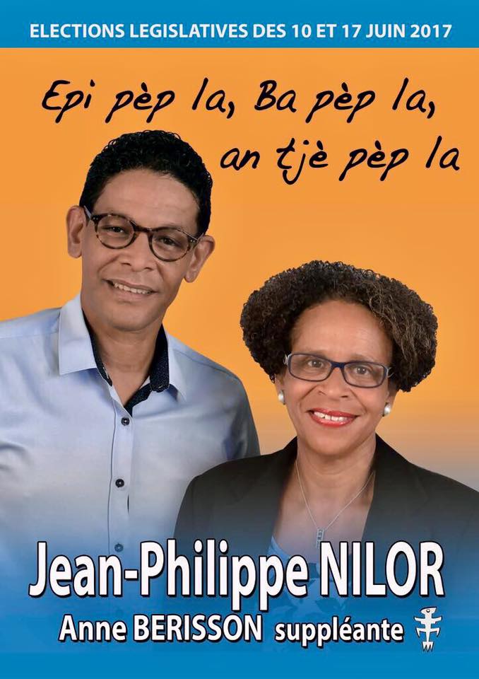 MARTINIQUE. Législatives. Réaction de Jean Philippe NILOR