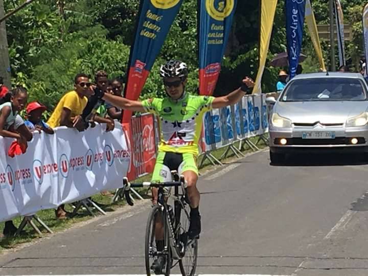 GUADELOUPE. 3ème étape du tour cycliste de Marie Galante (Luigi NICOLAS)