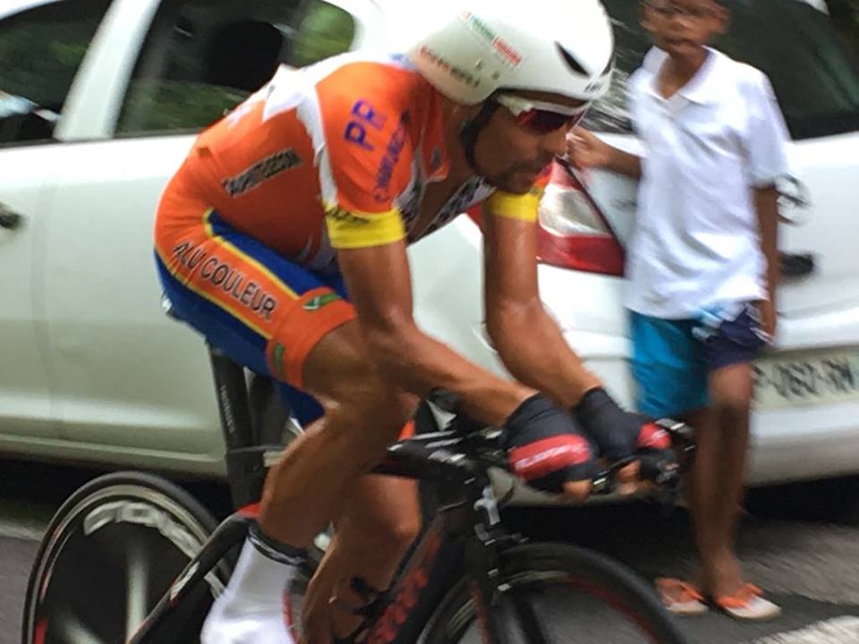 Cyclisme. Tour de Marie Galante 4ème étape 2ème tronçon. (Luigi NICOLAS)