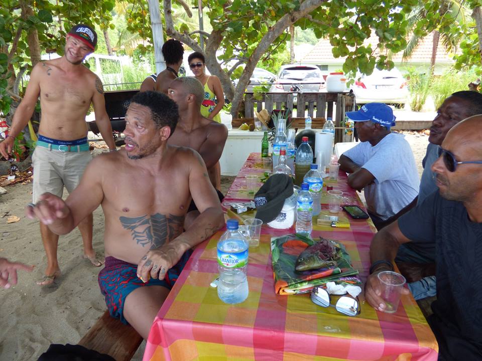 MARTINIQUE. JoeyStarr au Carbet MARTINIQUE. JoeyStarr au Carbet