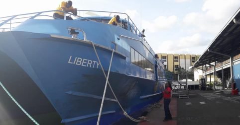 OURAGAN MARIA. Reprise des liaisons maritimes entre la Martinique et la Dominique.