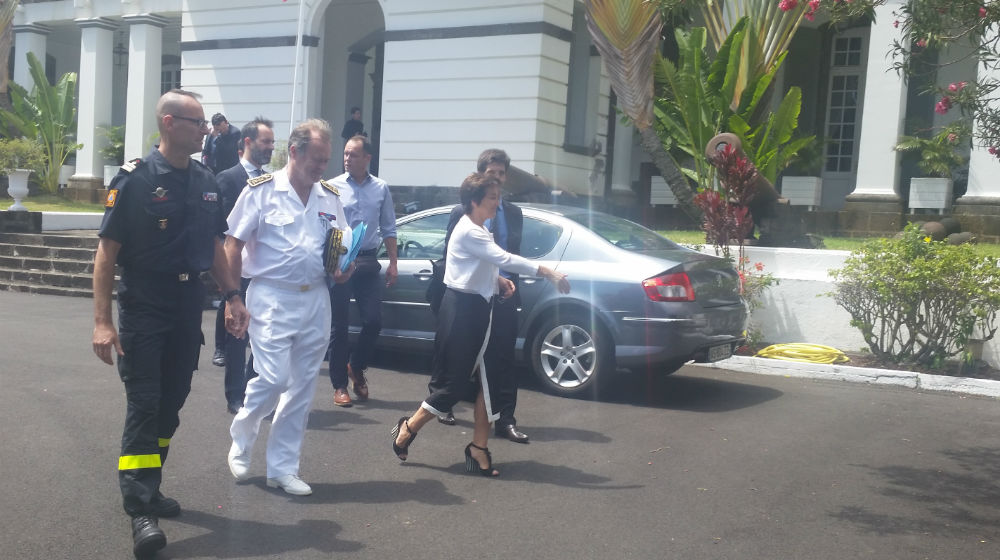 [Vidéo] REUNION. 2e jour de visite pour la ministre des Outre-mer d’Annick Girardin