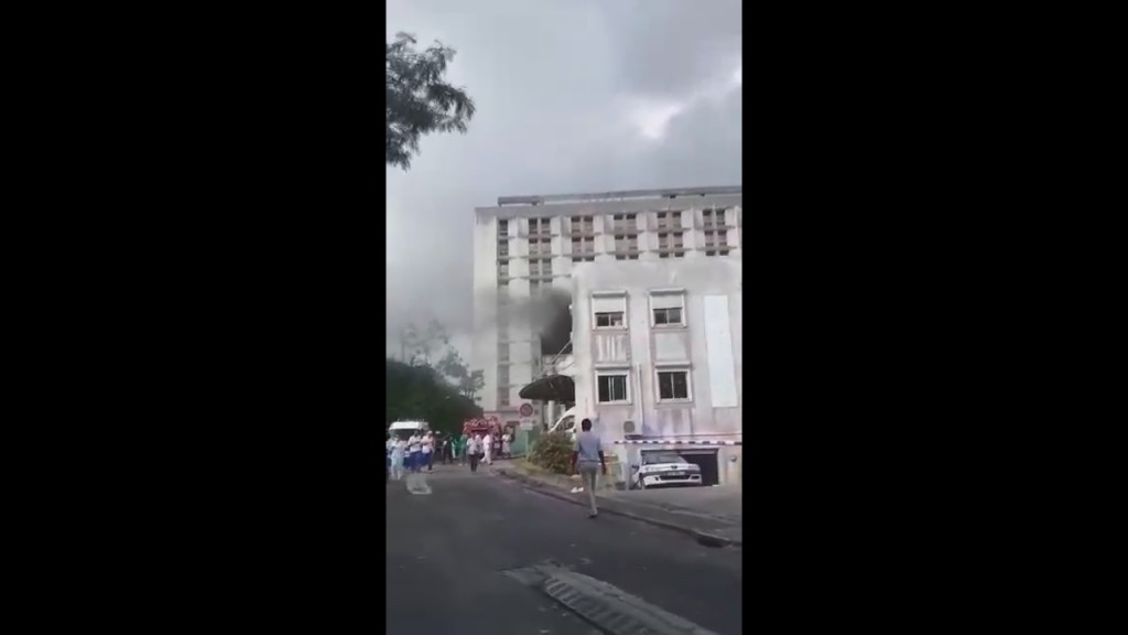 GUADELOUPE. Incendie dans un local technique du CHU de Pointe-à-Pitre, Point de situation à 19h30