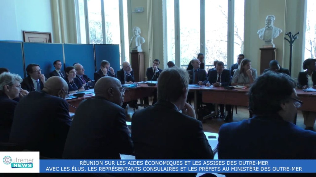 [Vidéo] HEXAGONE. Réunion sur les aides économiques et les assises des Outre mer au Ministère