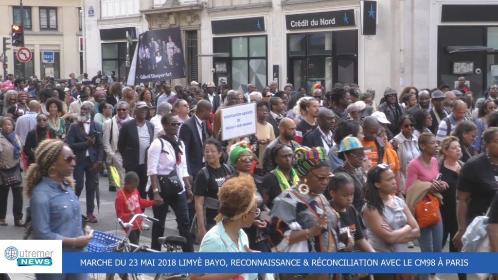 [Vidéo] HEXAGONE. MARCHE CM98 à PARIS 2018 de Place du Louvre à Place de la Répulique