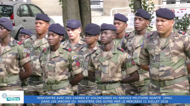 [Vidéo] HEXAGONE. Rencontre avec des Cadres et Volontaires du SMA au Ministère des Outre Mer qui participeront au défilé du 14 juillet