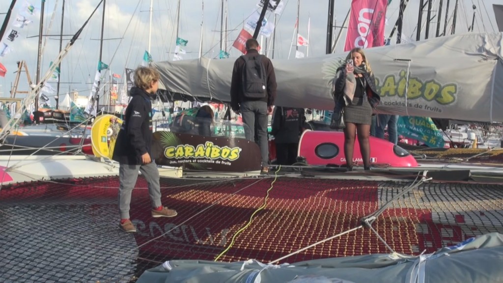 [Vidéo] HEXAGONE. Spéciale  Route du Rhum 2018. Interview de Gilles LAMIRE Skipper