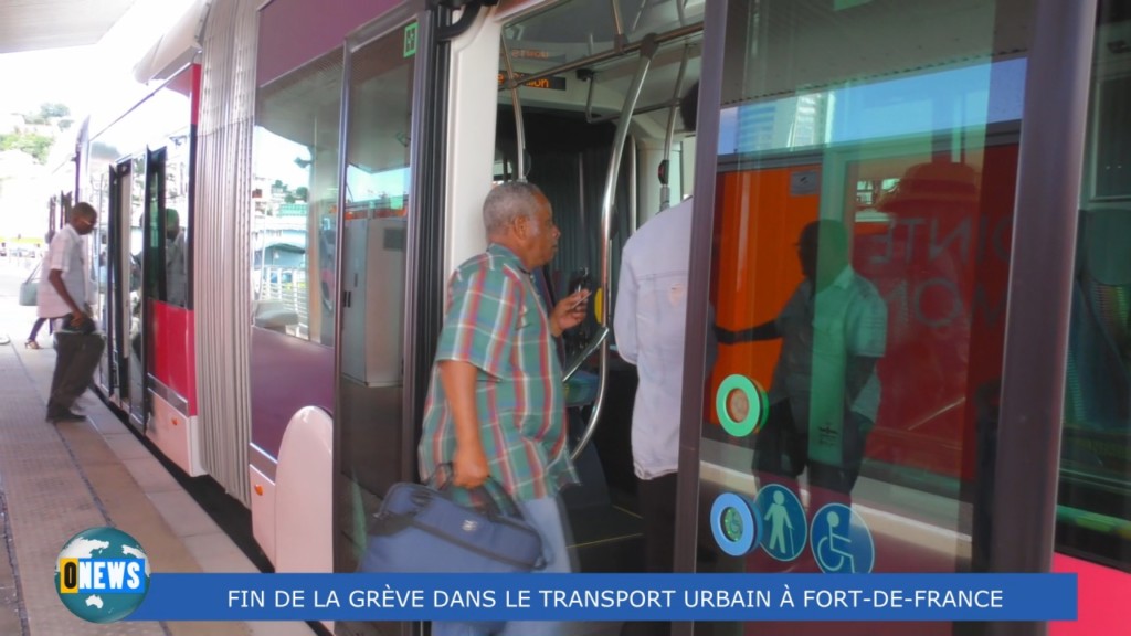 [Vidéo] MARTINIQUE. Fin de la grève dans le transport urbain à Fort de France
