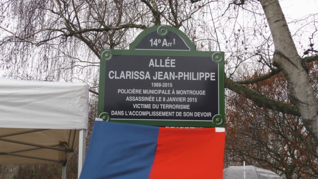 [Vidéo] HEXAGONE. Inauguration de l’allée Clarissa JEAN PHILIPPE Square du Serment de Koufra à Paris 14ème