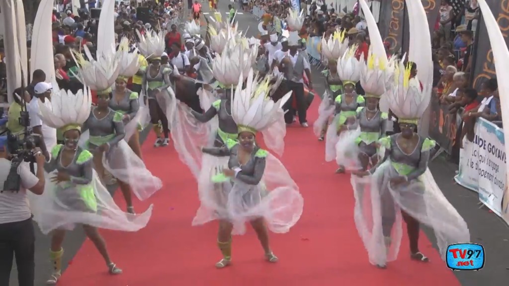 [Vidéo] La Parade du carnaval 2019 à Goyave. Images TV97