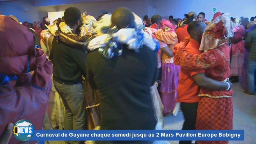 [Vidéo] HEXAGONE. Carnaval de Guyane chaque samedi jusqu au 2 Mars Pavillon Europe Bobigny