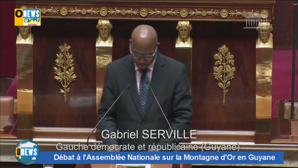 [Vidéo] Débat à L’Assemblée Nationale sur le projet Montagne d’or en Guyane.