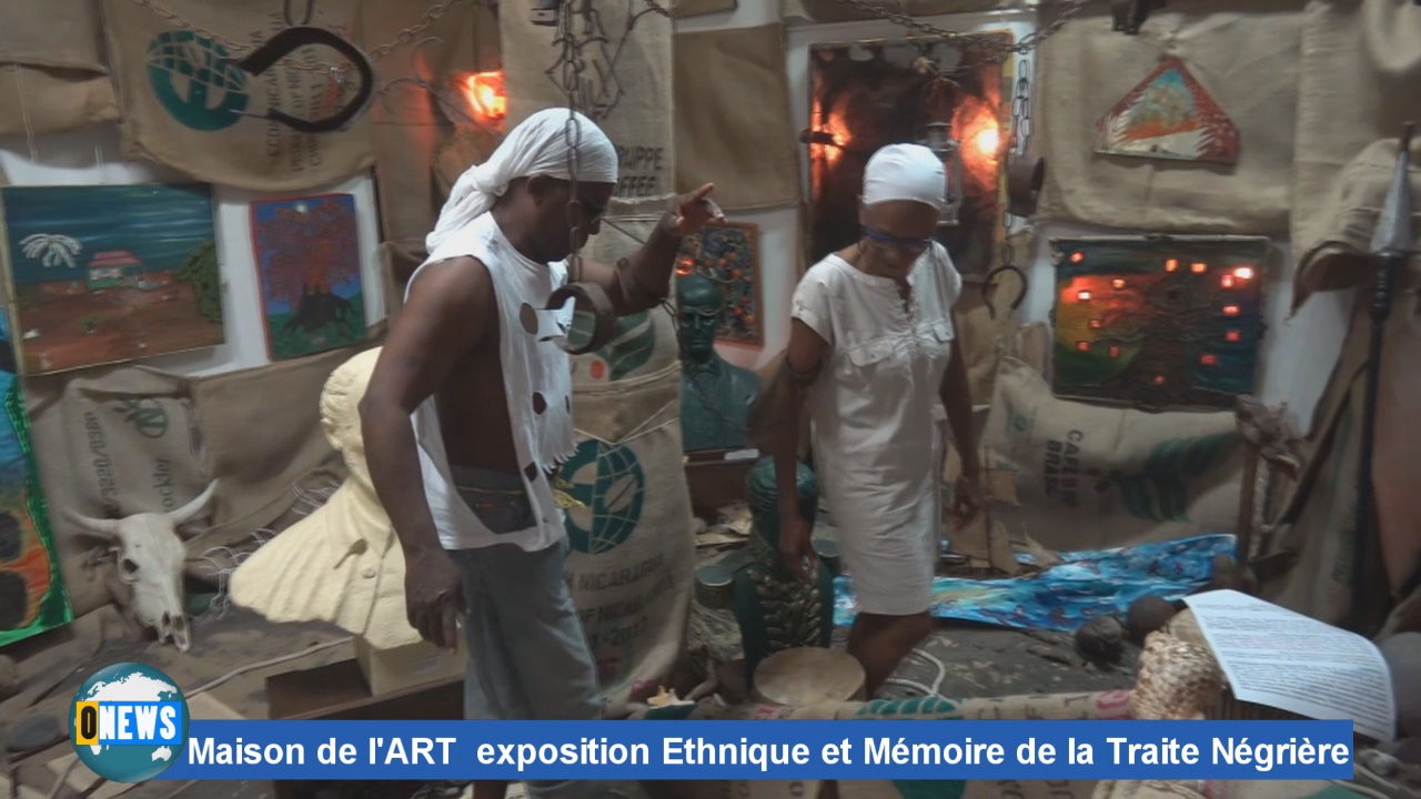 [Vidéo] GUADELOUPE.Maison de l’art exposition Laurence BRUDEY