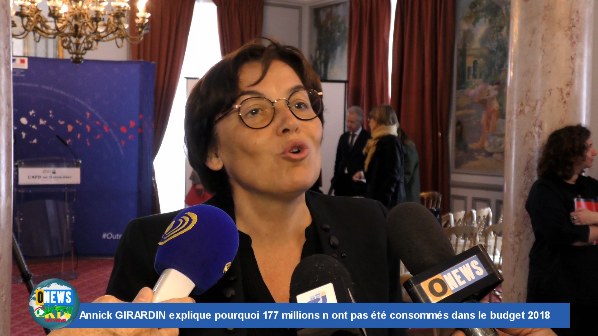 [Vidéo] HEXAGONE. Annick GIRARDIN Ministre des Outre mer explique pourquoi 177 millions n ont pas été consommés dans le budget 2018