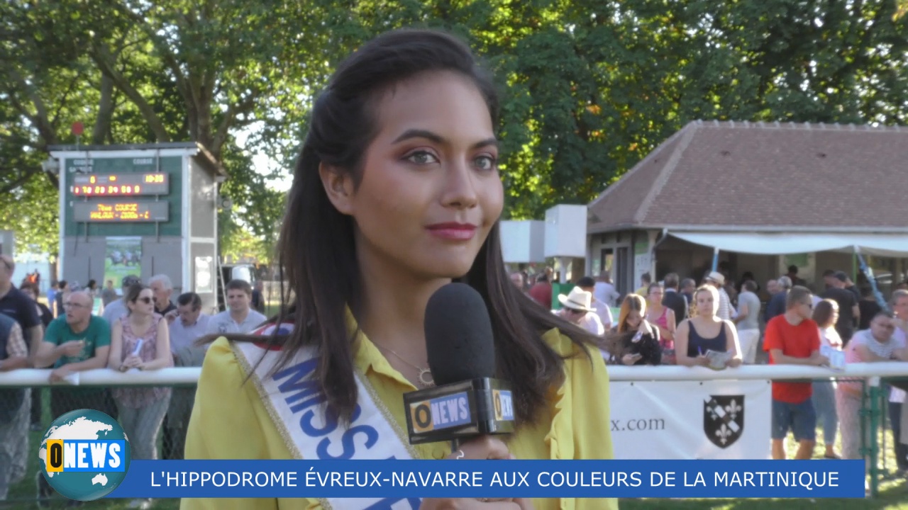 [Vidéo] HEXAGONE. L Hippodrome Evreux Navarre aux couleurs de la Martinique