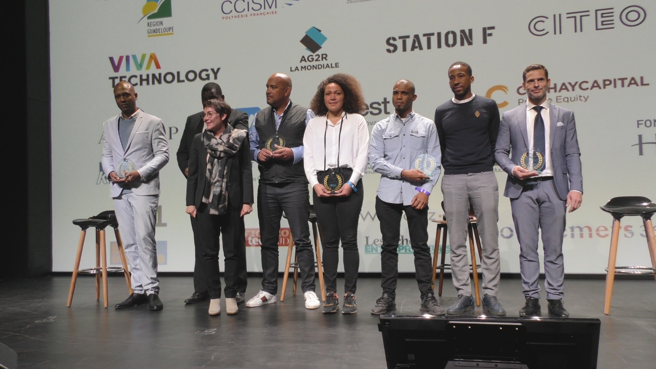 [Vidéo] Onews. Cérémonie de remise Prix innovation à la Station F de Outre mer Network