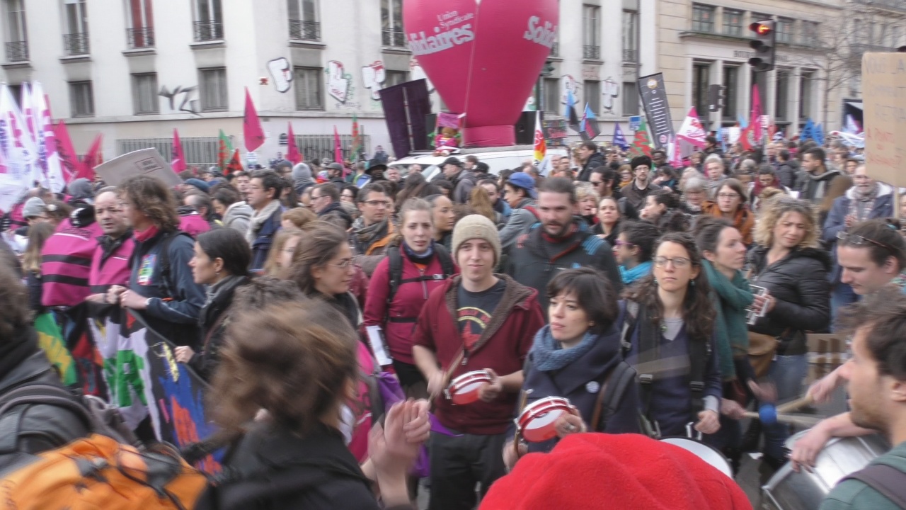 [Vidéo] ONEWS Paris.Journée de mobilisation contre la Réforme des Retraites
