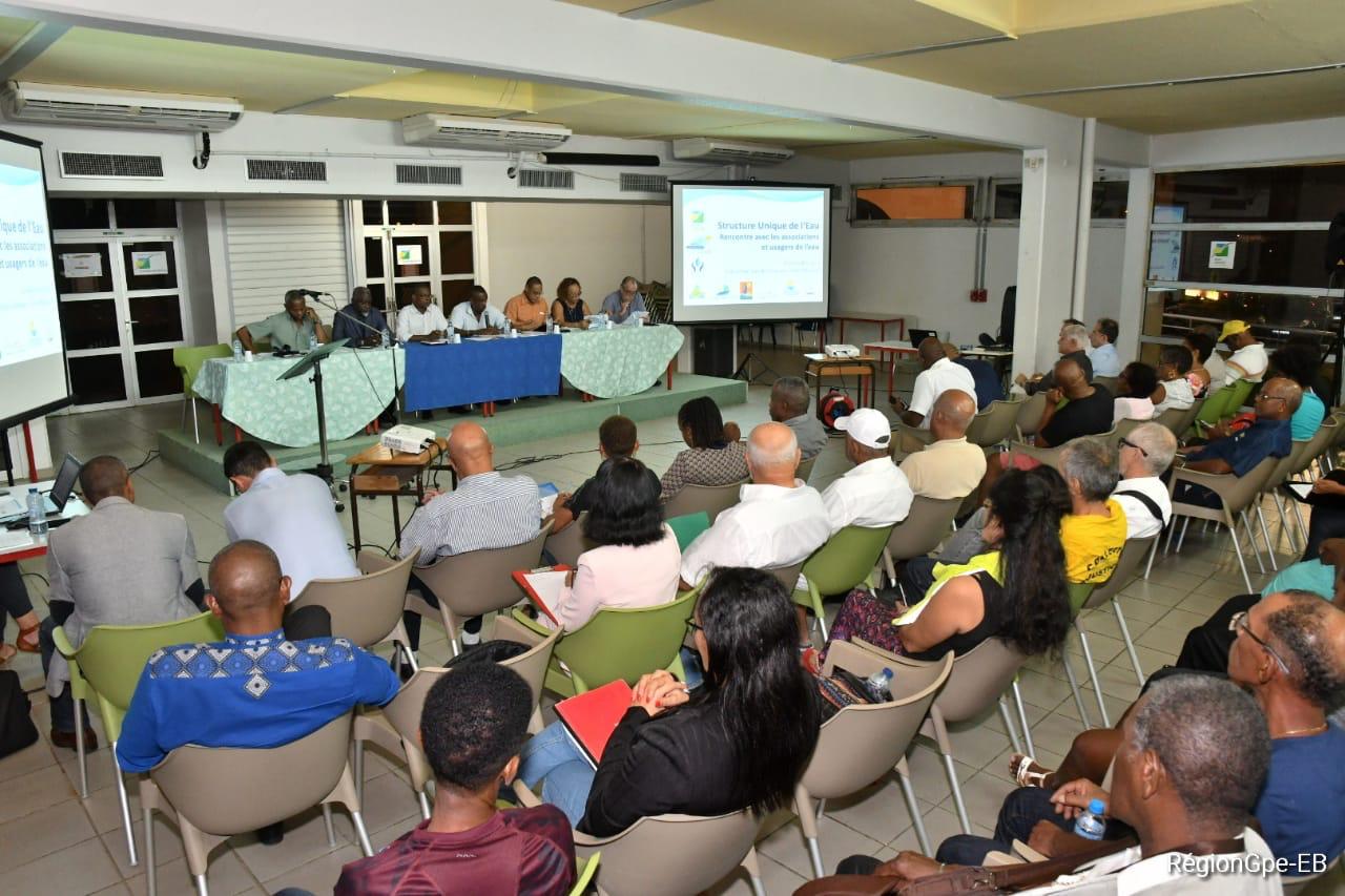 GUADELOUPE.Création d’une structure unique de l’eau : réunion de travail et de concertation