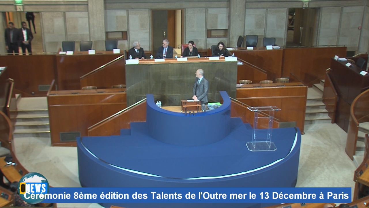 [Vidéo]ONEWS. Cérémonie 8ème édition des Talents de l’Outre mer 13 décembre 2019 à paris (1ère partie)