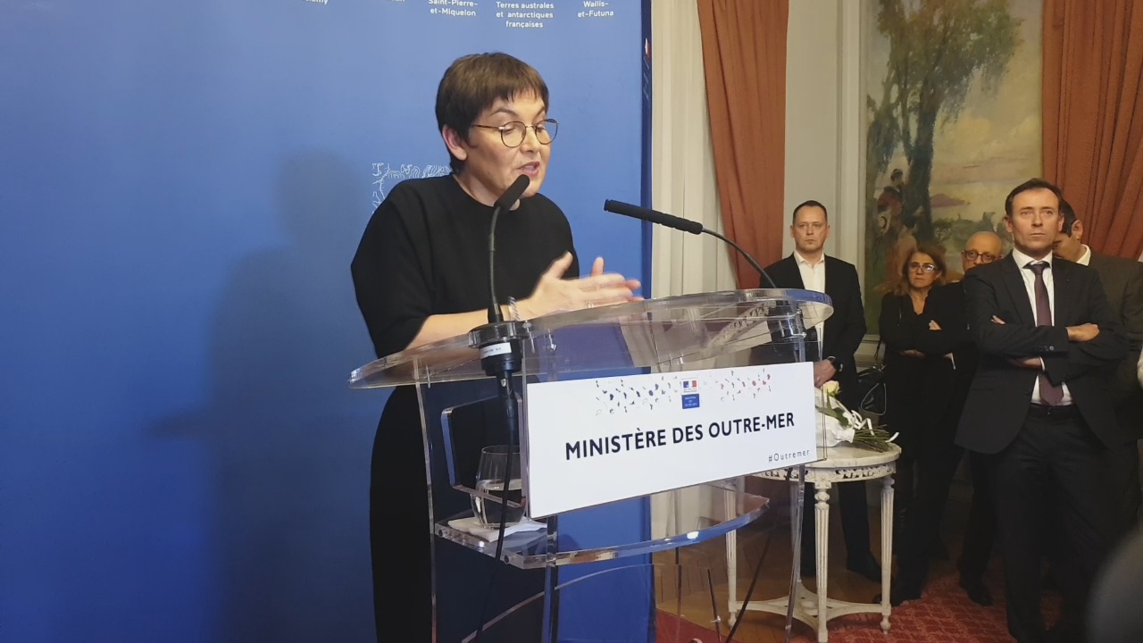 [Vidéo] ONEWS PARIS. Les Voeux de la Ministre des Outre mer Annick GIRARDIN