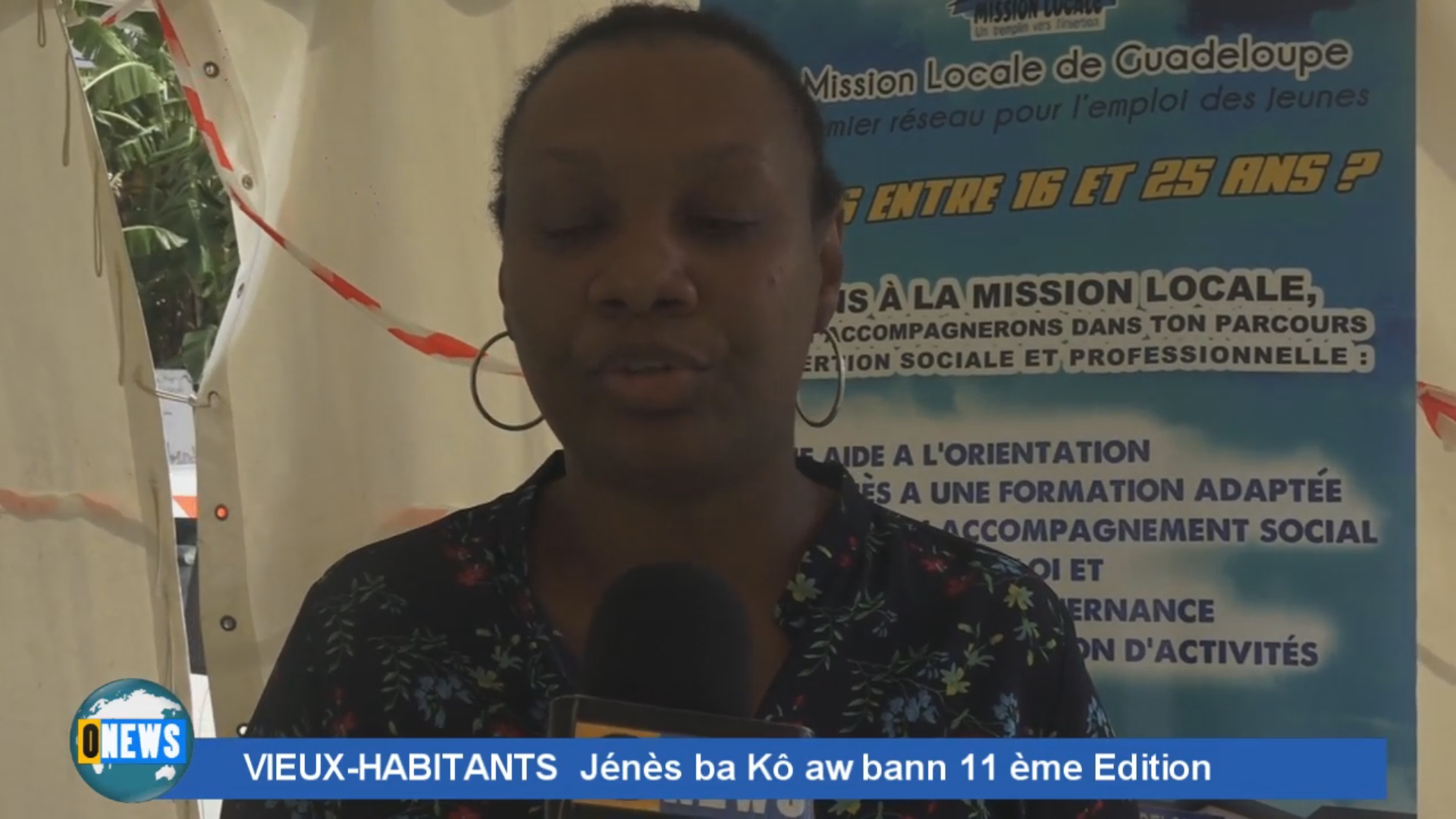 [ Vidéo]Onews Guadeloupe. JENES BA KO AW BANN