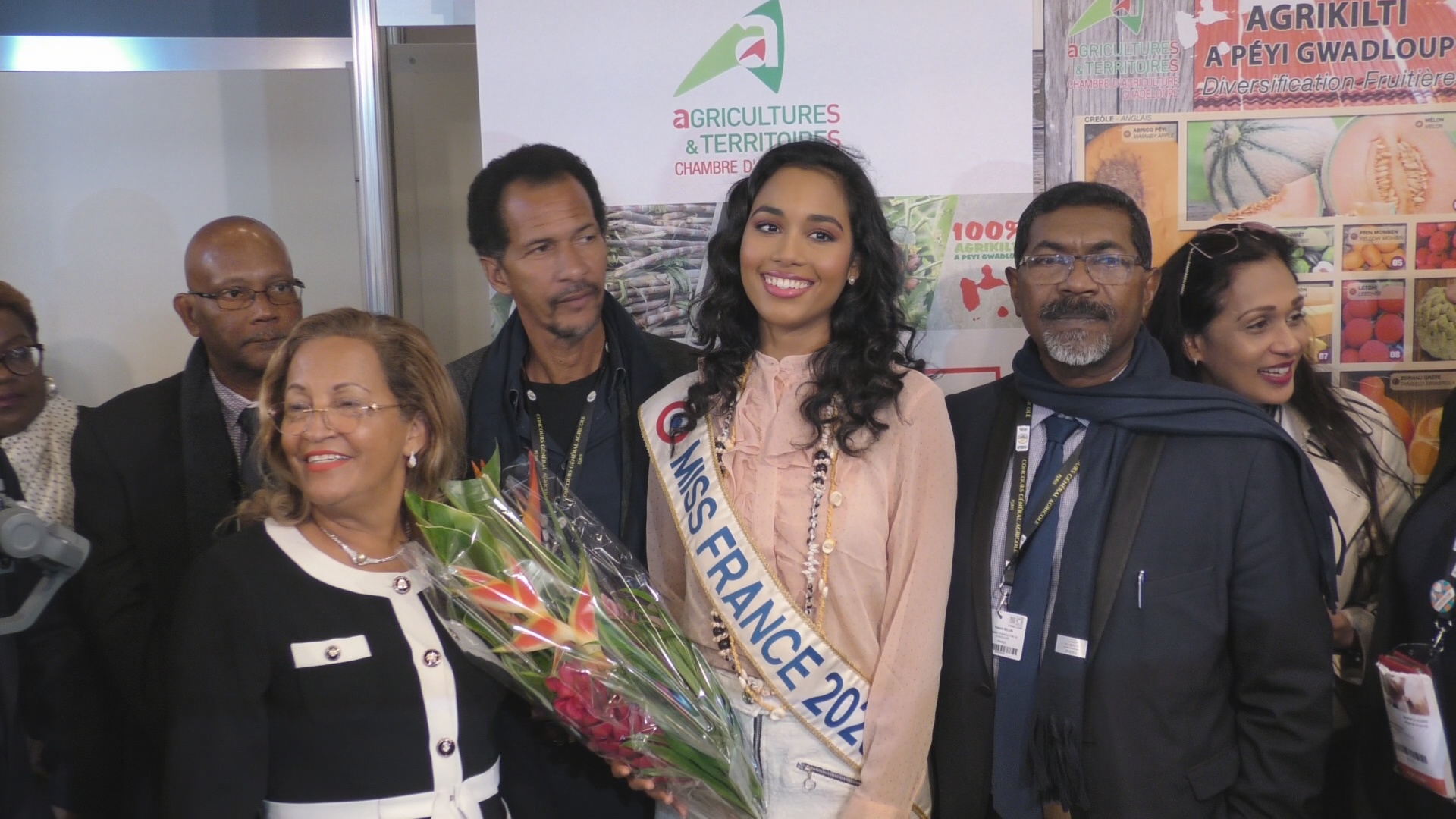 [Vidéo] Onews.Miss france 2020 sur le Stand Guadeloupe au Salon de l Agriculture