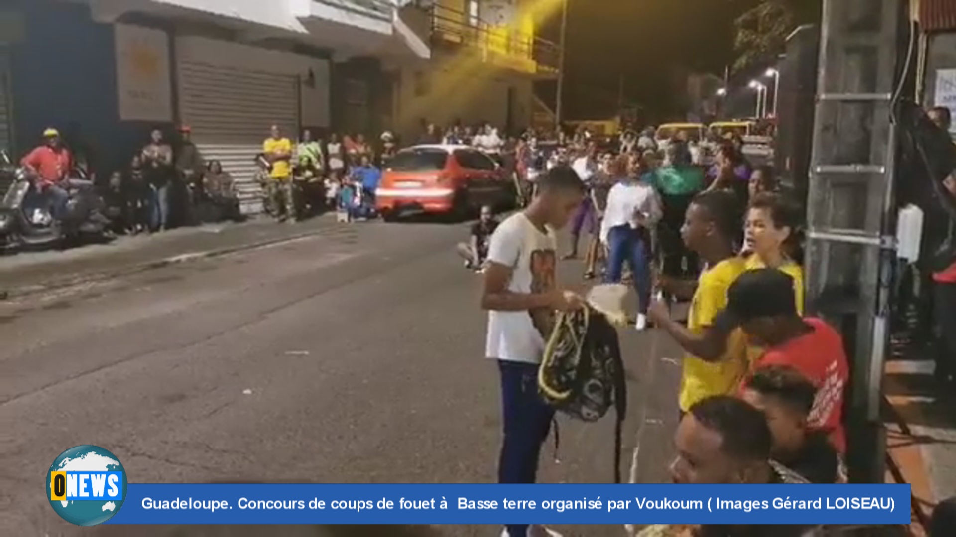 [Vidéo] Onews Guadeloupe Concours de coups de fouet à Basse terre organisé par Voukoum (Images Gérard LOISEAU)