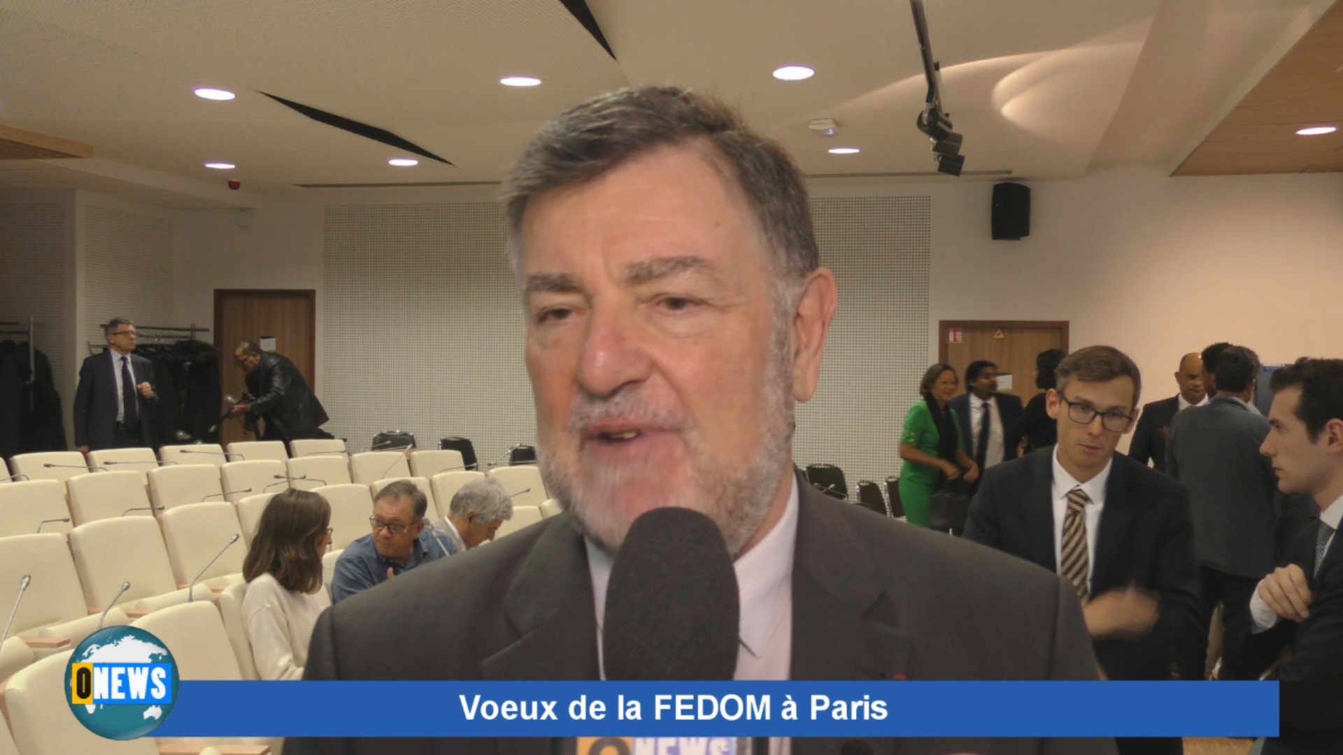 [Vidéo] ONEWS. Allocution de Jean pierre PHILIBERT Président de la FEDOM lors des voeux 2020