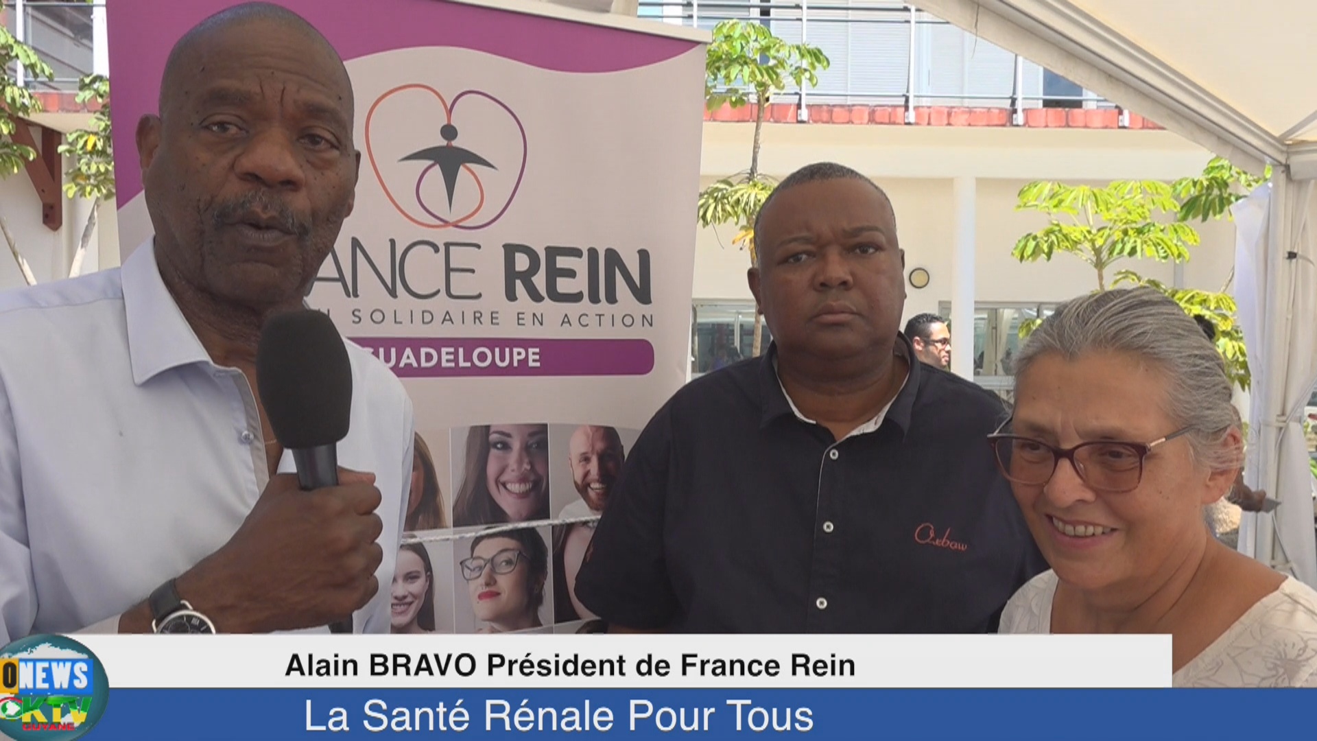 [Vidéo]. Onews Guadeloupe. La Santé Rénale pour tous.