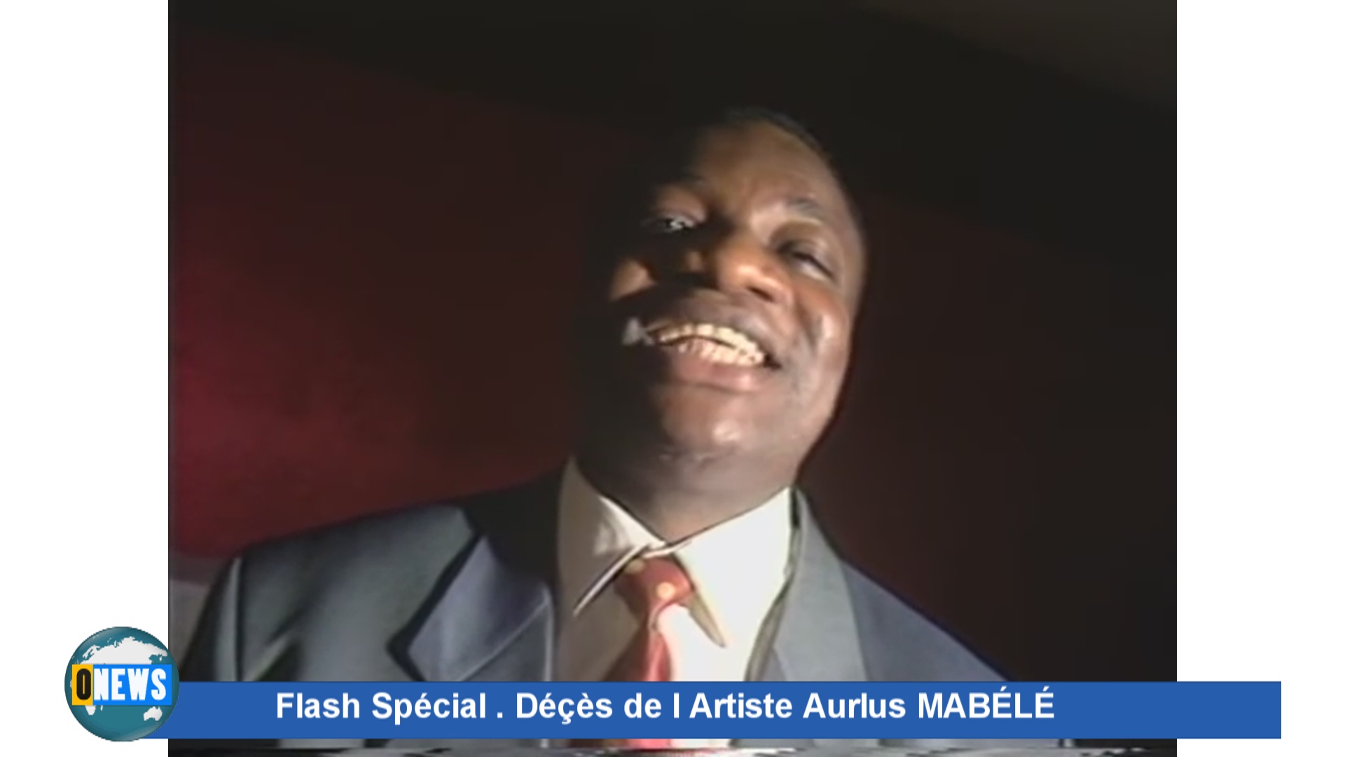 [Vidéo] Onews. Flash Spécial Déçès de l Artiste Aurlus MABÉLÉ