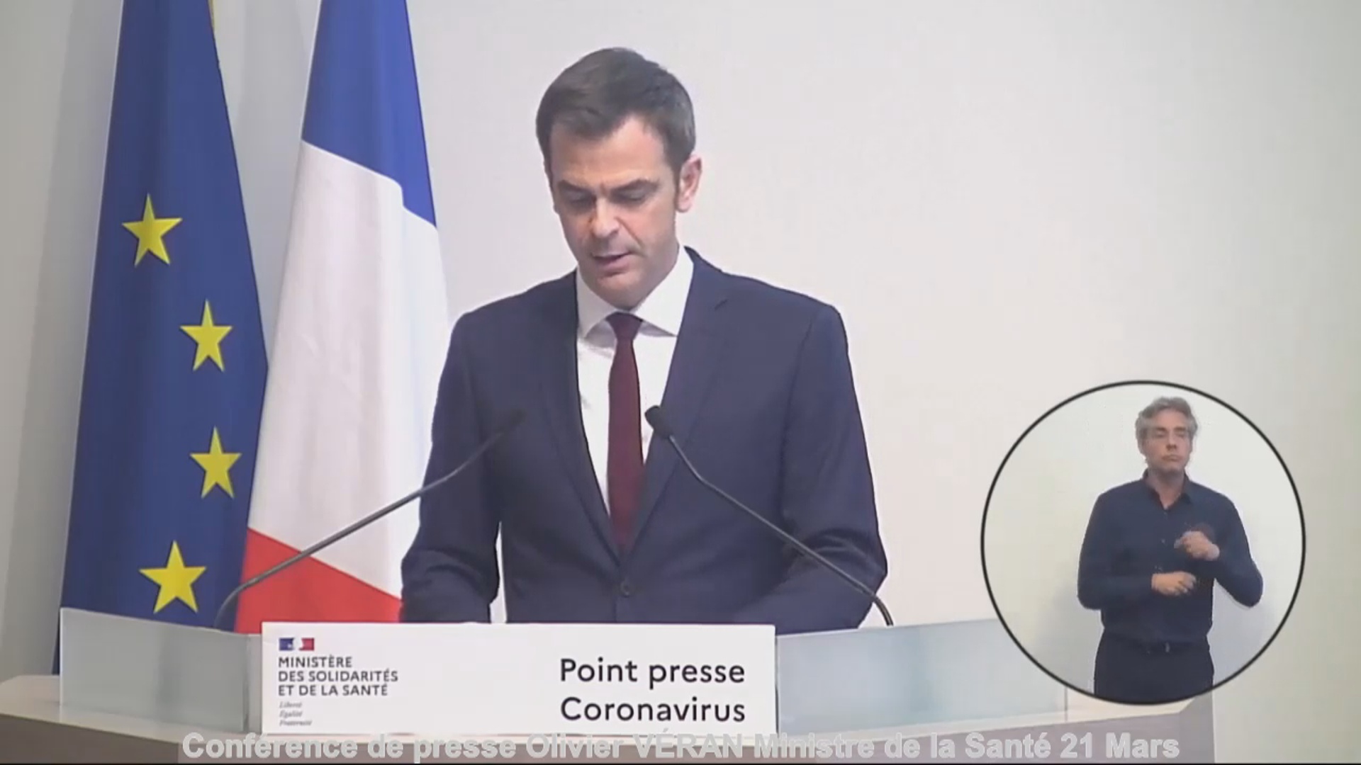 [Vidéo] Covid 19. Conférence de presse du Ministre de la Santé 21 Mars