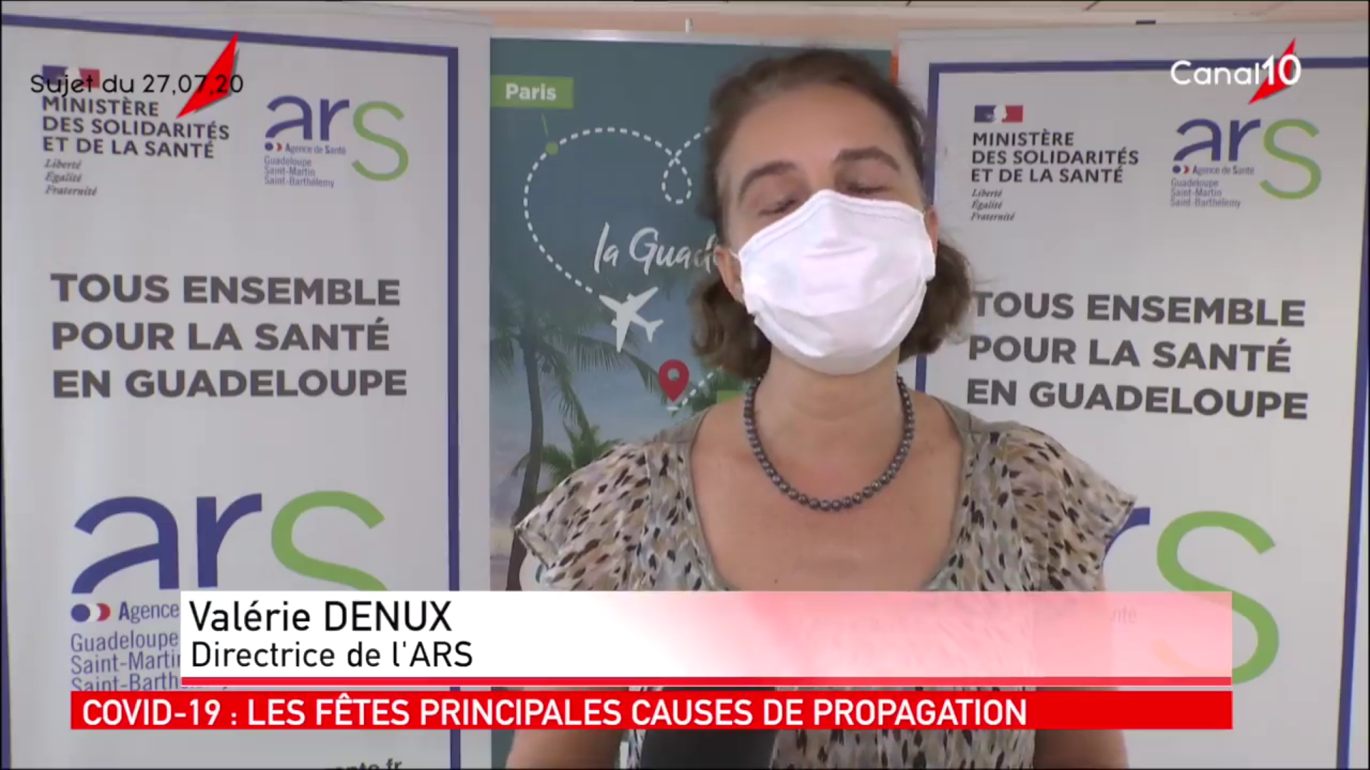 |Vidéo] Covid 19 Guadeloupe inquiétude sur une reprise de l’épidémie La directrice de L’ARS s’exprime