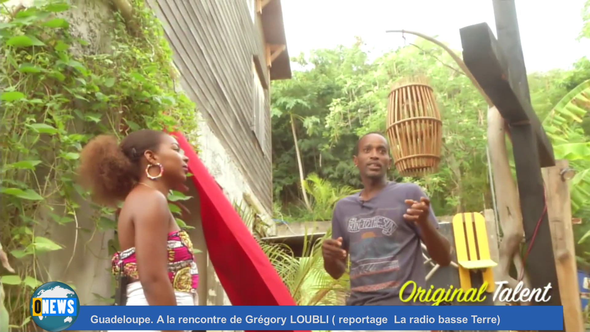 [Vidéo] Onews Guadeloupe. A la rencontre de Grégory LOUBLI ( Reportage La radio basse Terre)