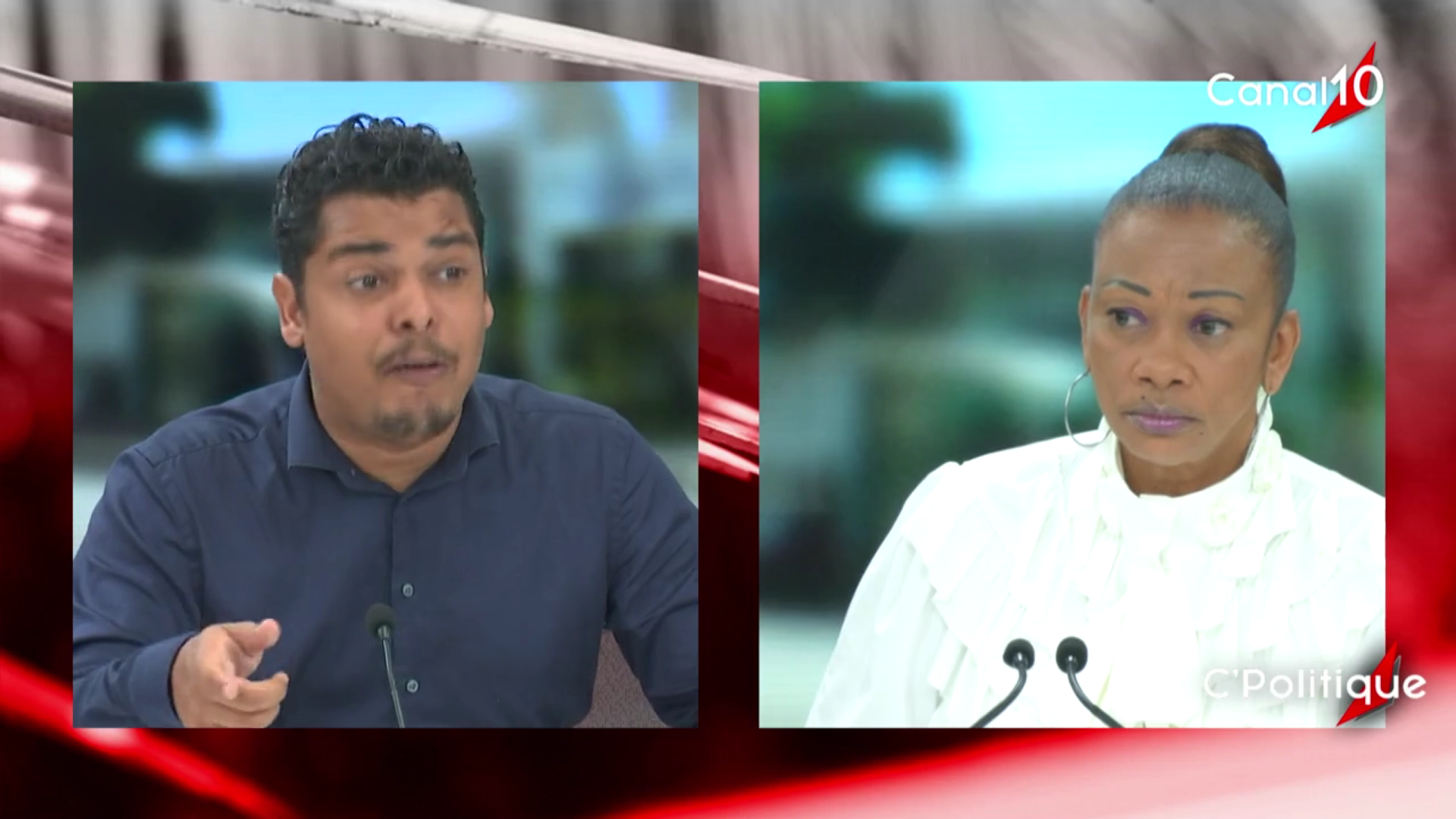 [Vidéo] Onews Guadeloupe. Cédric CORNET maire du Gosier Invité de C politique d Yvelise BOISSET