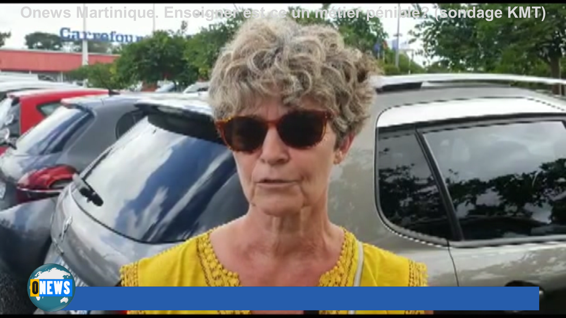 [Vidéo] Onews Martinique. Enseigner est ce un métier pénible? (sondage KMT)