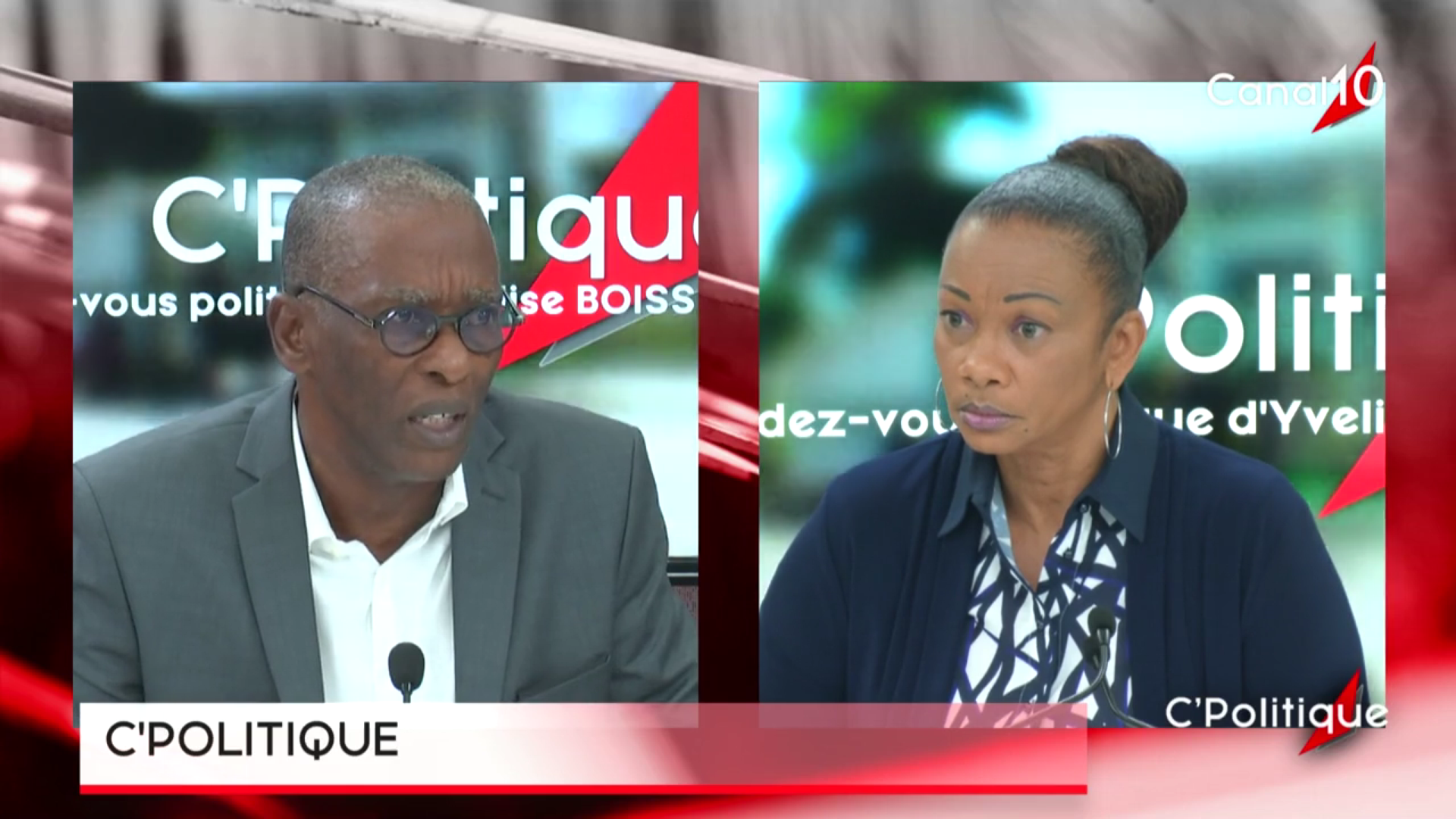 [Vidéo] Onews Guadeloupe. Harry DURIMEL Maire de Pointe à pitre invité de C politique (Canal10)