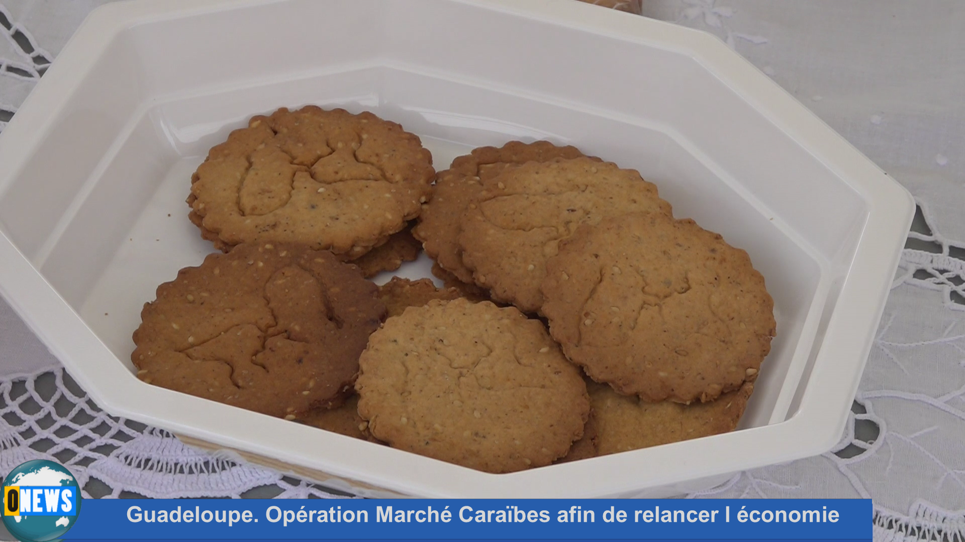 [Vidéo] Onews Guadeloupe. Opération Marché Caraïbes afin de relancer l économie.