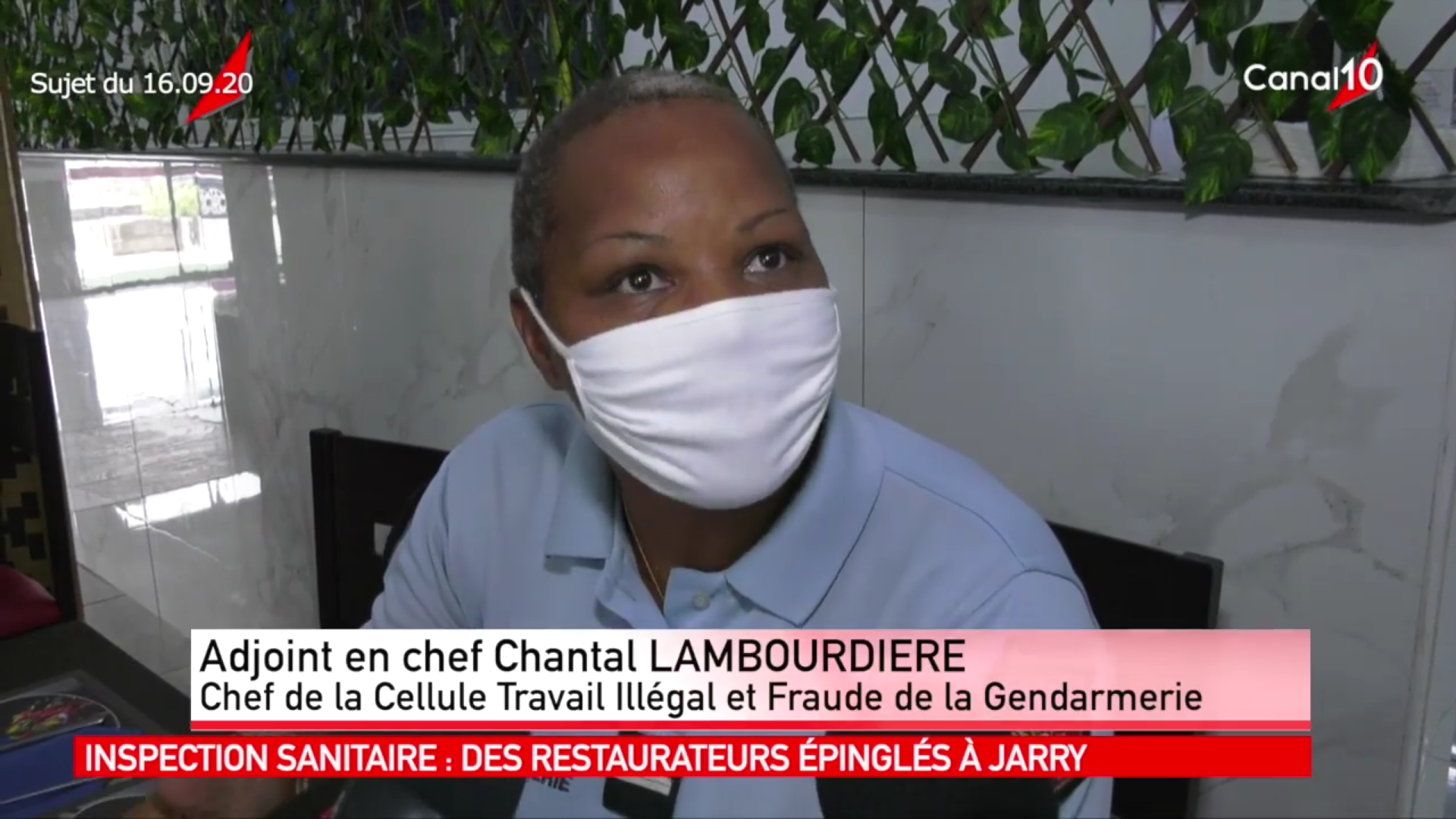 [Vidéo] Onews Guadeloupe.Plusieurs restaurateurs à jarry épinglés lors dun contrôle sanitaire