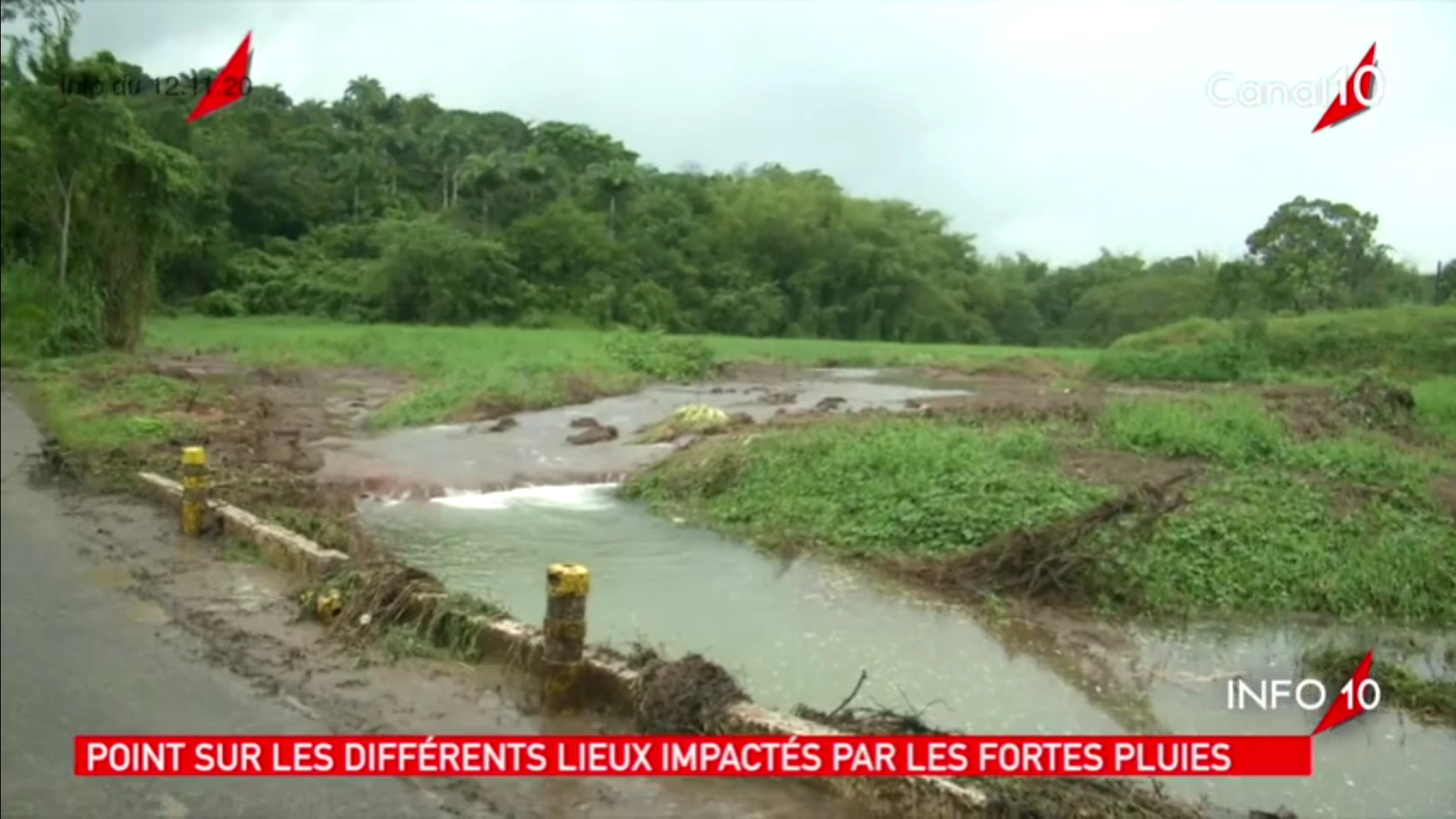Onews guadeloupe. Le Jt de Canal 10