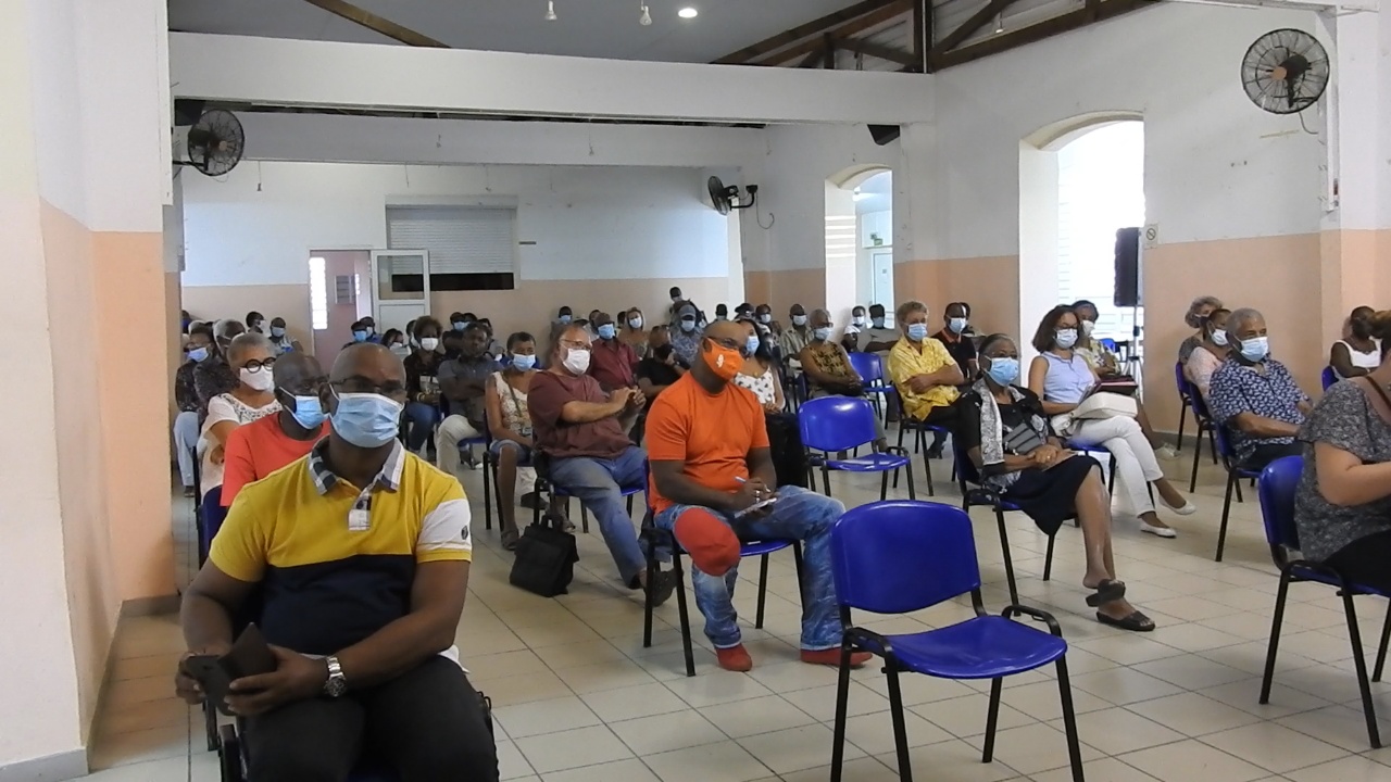 [Vidéo]Martinique. Alerte jaune Montagne Pelée. Réunion d information au Prêcheur