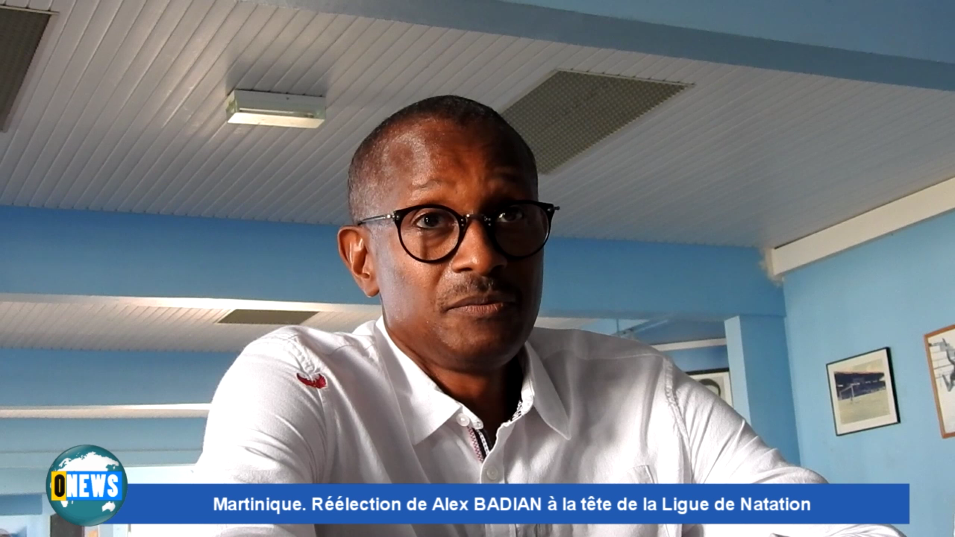 Onews Martinique. Alex BADIAN Réélu Président de la Ligue de Natation