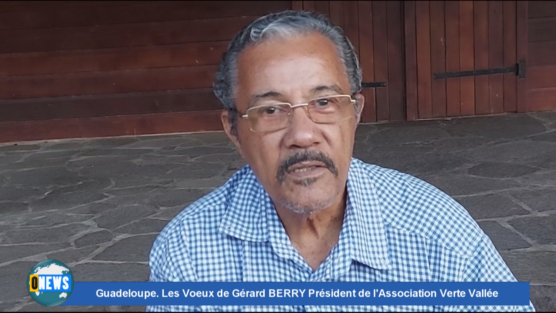 [Vidéo] Onews Guadeloupe. Les Voeux de Gérard BERRY Président de l’Association Verte Vallée