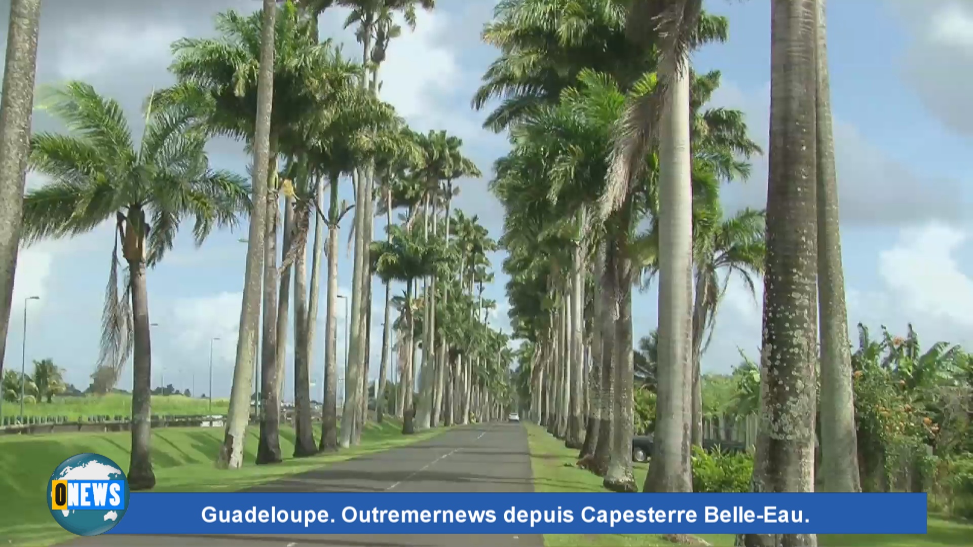 [Vidéo] Onews Guadeloupe. Outremernews depuis Capesterre Belle-Eau.