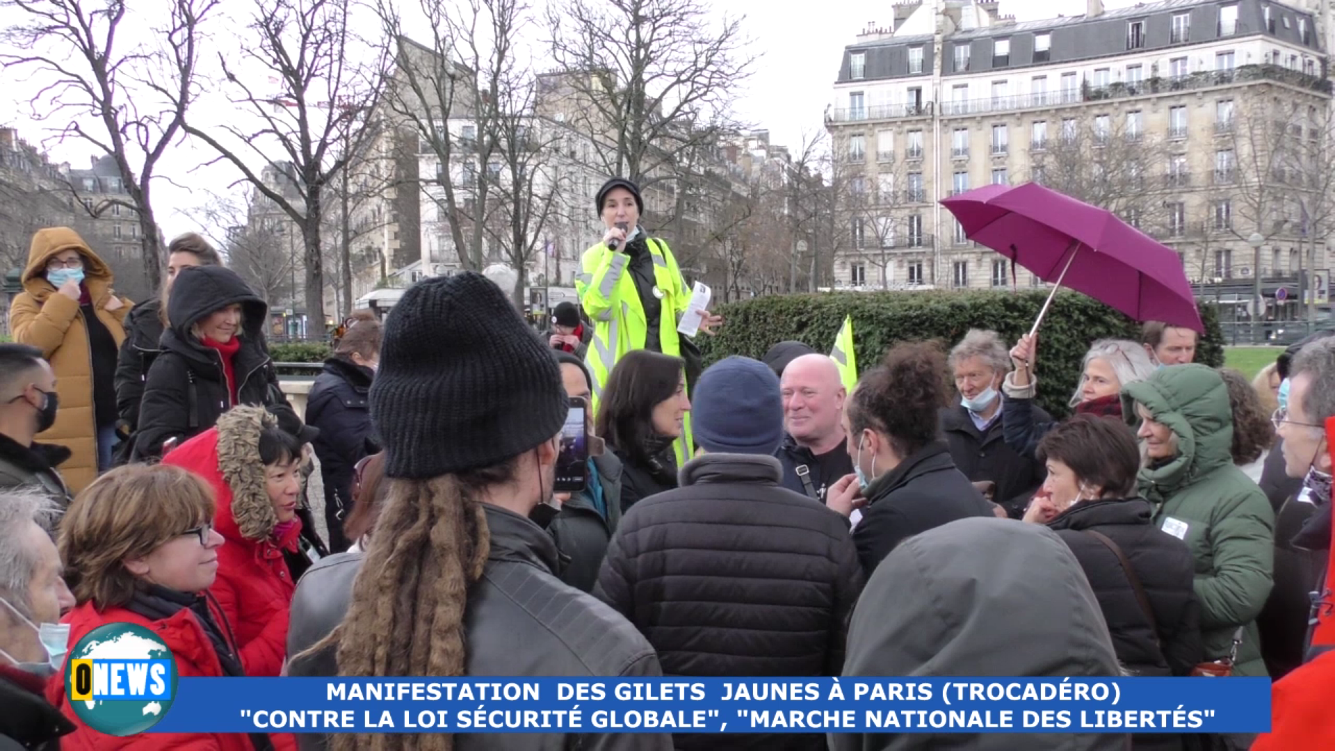 [Vidéo] Hexagone. Manifestation des Gilets Jaunes samedi au Trocadéro