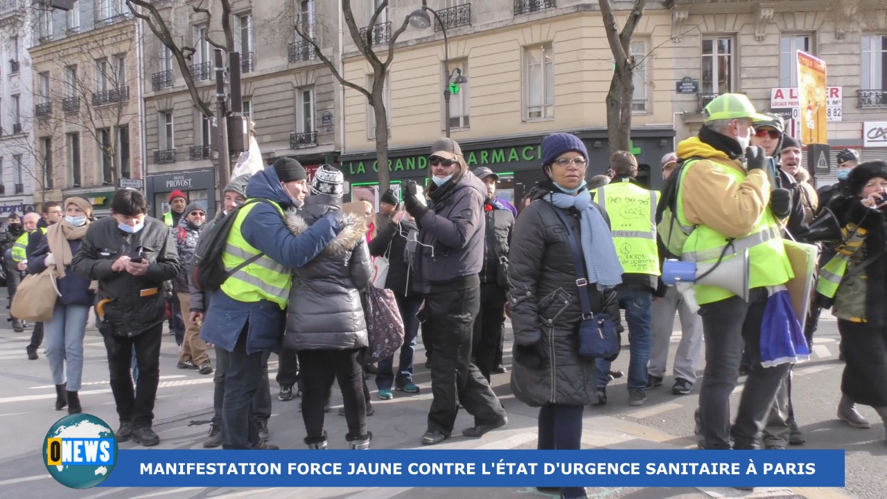 Onews Hexagone. Manifestation Force jaune à Paris ce samedi.