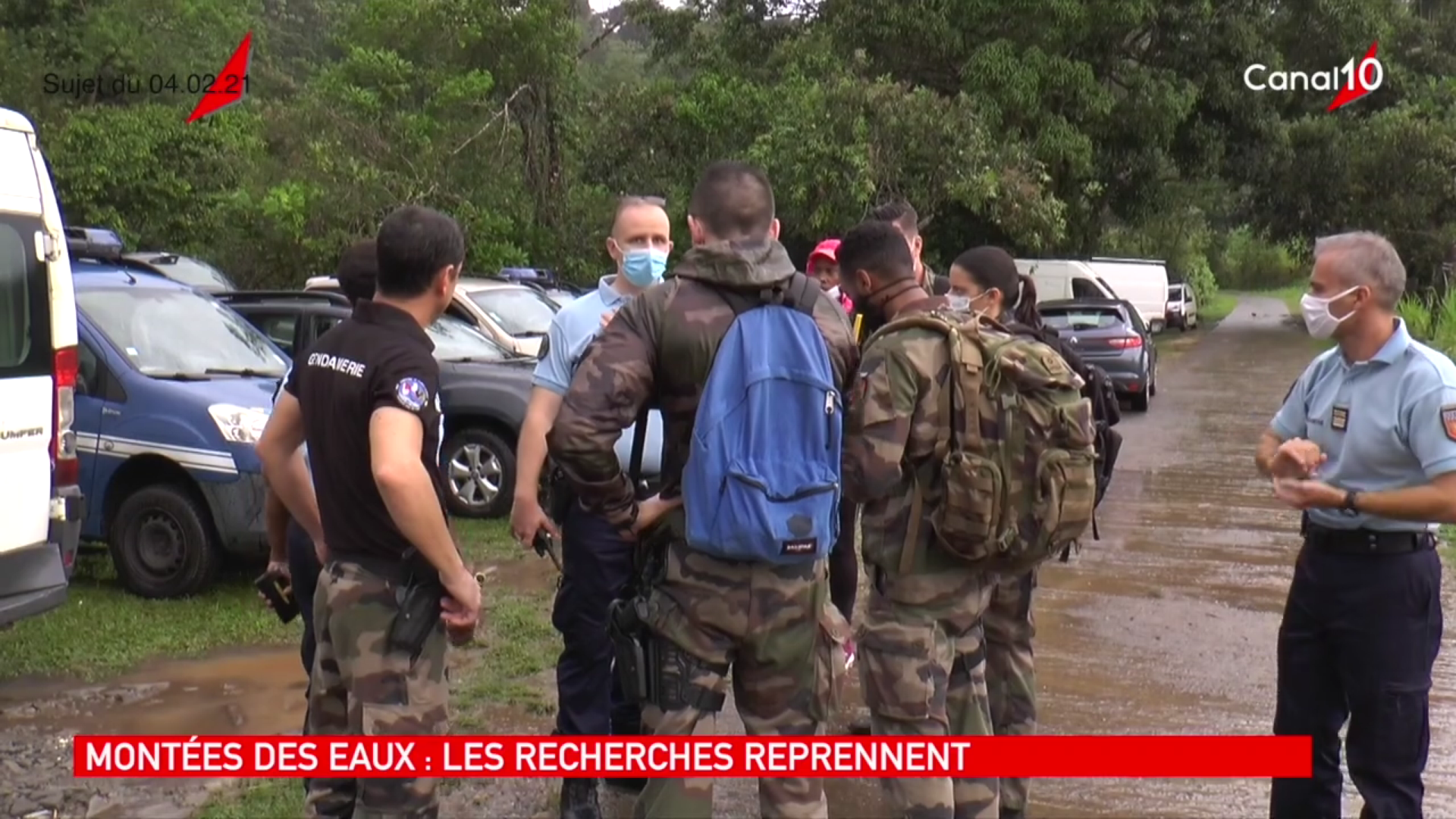 [Vidéo] Onews Guadeloupe. Montée des Eaux. une fillette de 5 ans retrouvée morte ,un homme toujours recherché.